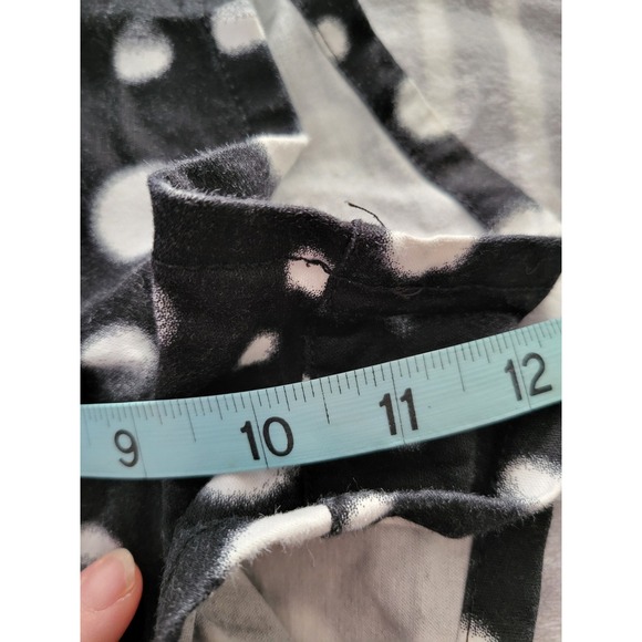 Fox Racing Shorts Womens Sz: 5 Black White Polka Dot High Waisted Zip Front Moto - Picture 8 of 10